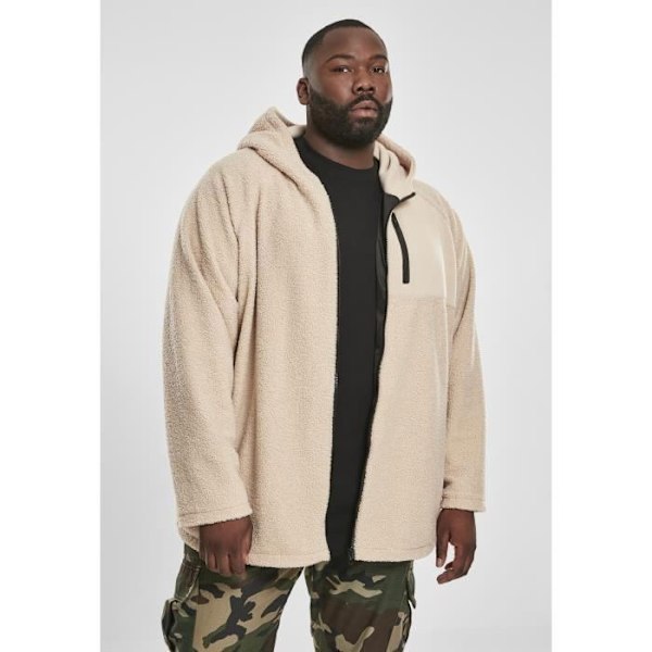 Parka Urban Classic dragkedja med huva GT Ljusbeige XXXXXL