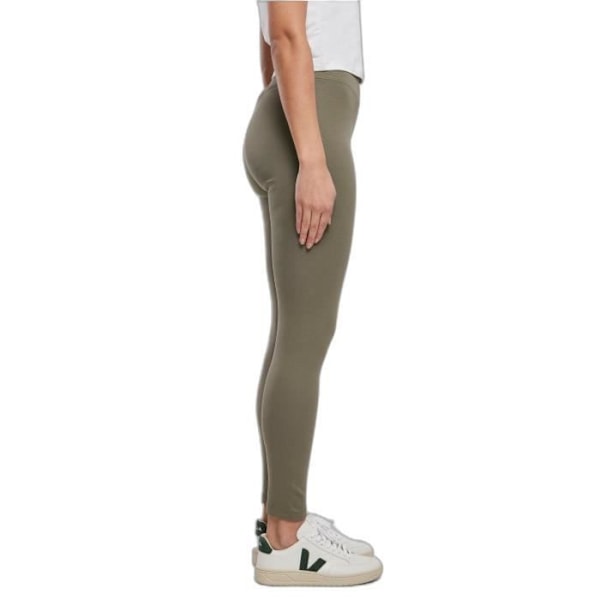 Korkeavyötäröiset naisleggingsit Urban Classics - oliivi - XS Oliv XS