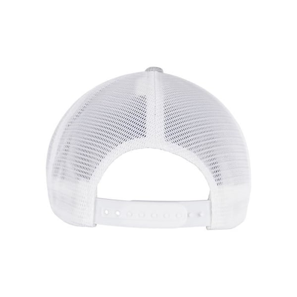 Casquette - Urban Classics - 110 mesh - Ljusgrå/vit - En storlek - Urban stil ljusgrå/vit