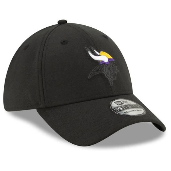 New Era 39Thirty Stretch-Fit NFL-keps - ELEMENTS 2.0 svart Minnesota vikings M/L