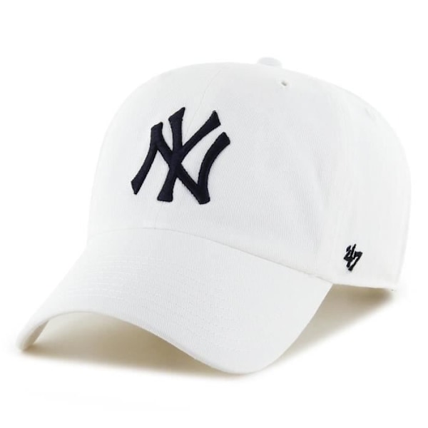 Justerbar kasket CLEAN UP New York Yankees - 47 Brand - Mand - Hvid - Forår / Sommer Vit