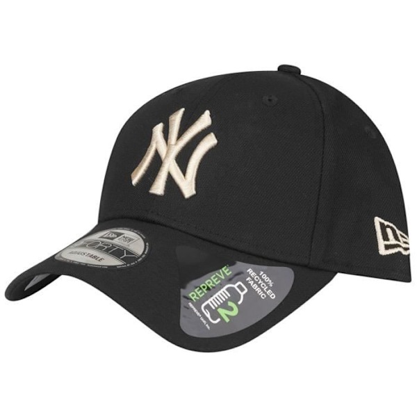 Casque New Era 9Forty Strapback - REPREVE New York Yankees - Man - Vit/Noir - Sportkläder Svart