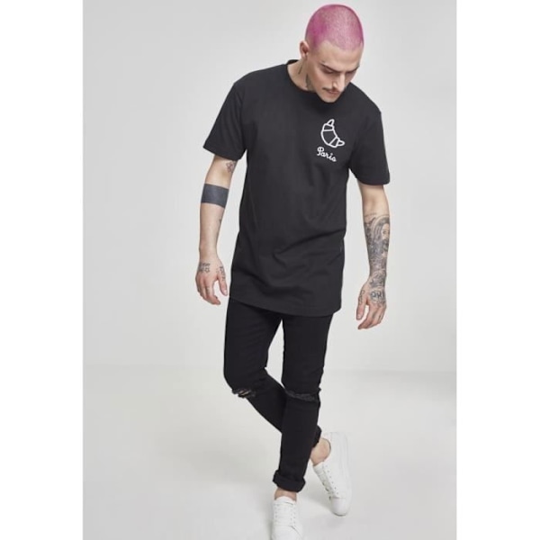 T-shirt - Mister Tee - pari - 100% bomuld - Korte ærmer - Rund hals sort M
