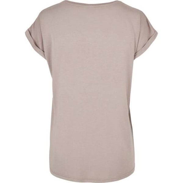 T-shirt dam - Urban Classics - Modal - Rosé - Korta ärmar - Loose fit Rosa M