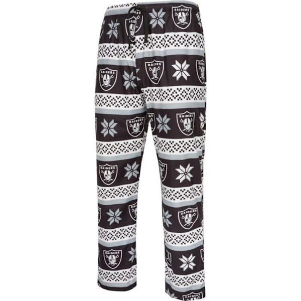 NFL-hold Vinter JULE Pyjamas Sæt skjorte og bukser Las Vegas Raiders jag