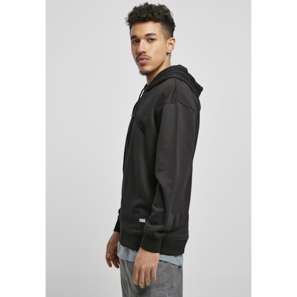 Urban Classics gate hoodie - svart - M Svart S
