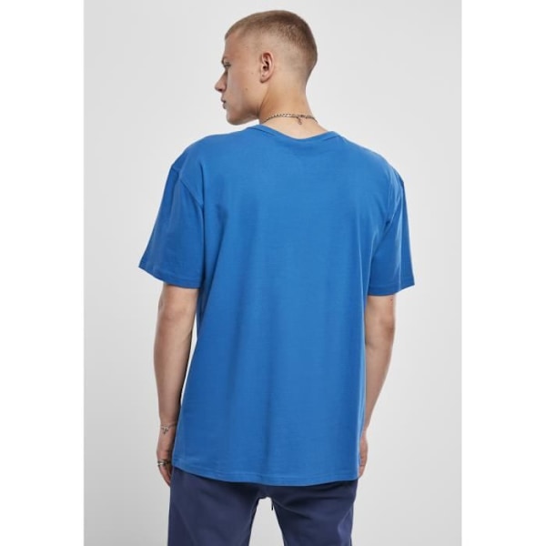 Ylisuurta T-paitaa - Urban Classics - 4XL - Sininen - 100% puuvillaa - Lyhyet hihat Blå XXXXL