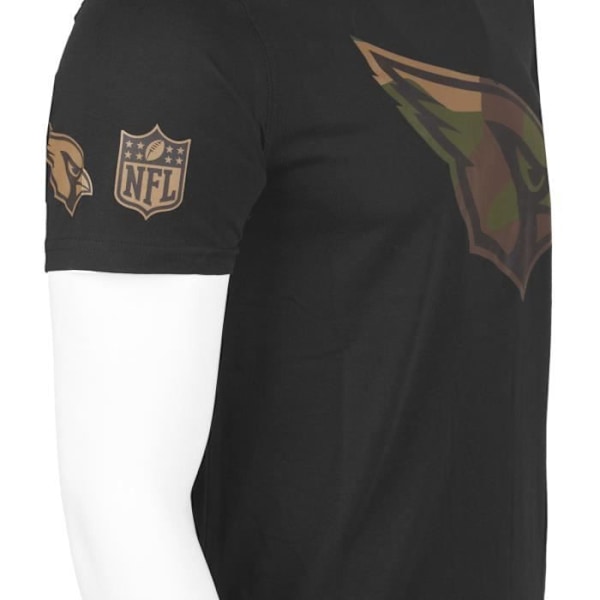 T-shirt NFL Arizona Cardinals New Era svart / trä camo - Herr - Amerikansk fotboll Svart / trä camo XL