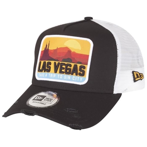 Ny æra justerbar trucker cap - DISTRESSED Las Vegas