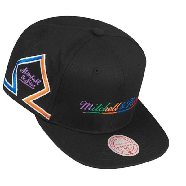 Casquette Mitchell & Ness Snapback - DIAMOND SCRIPT svart / multi svart / multi