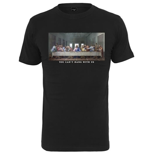 T-shirt - Mister Tee - Kan ikke hænge ud med os - Sort - Korte ærmer - Rund hals Svart jag