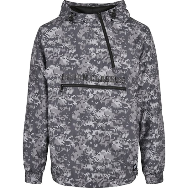 Jakke - Urban Classics - Pendler - Sort/grå - Mand - Oversize pasform svart grå S