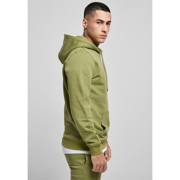 Hoodie - Urban Classics - Basic - Ekologisk bomull - Känguruficka - Olivgrön olivgrön jag
