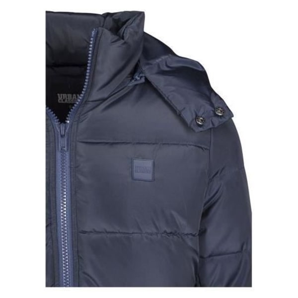 Paksu takki - URBAN CLASSICS - PUFFER - Tummansininen - M - 100% polyesteri Marine blå L