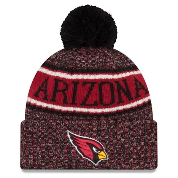 Hatt - New Era - NFL Sideline - Arizona Cardinals - Fleecefoder - 100% akryl - Höst/Vinter