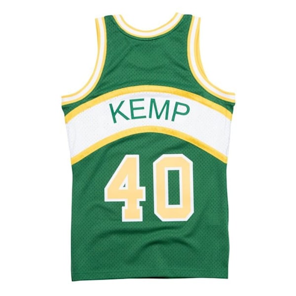 T-paita Miehet - Mitchell & Ness - Sae Super-Shawn - Vihreä - Kevät/Kesä - Urheiluvaatteet Grön S