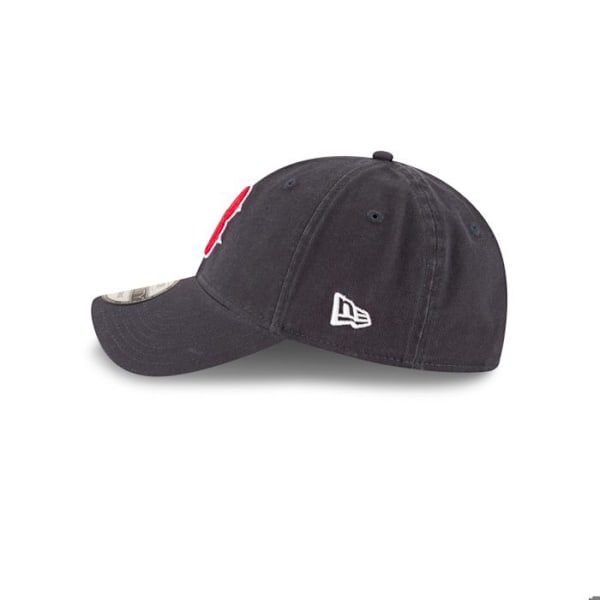 Basebollkeps - New Era - 9TWENTY - Boston Red Sox - 100% Bomull - Unisex - Justerbar blå/röd Unik storlek