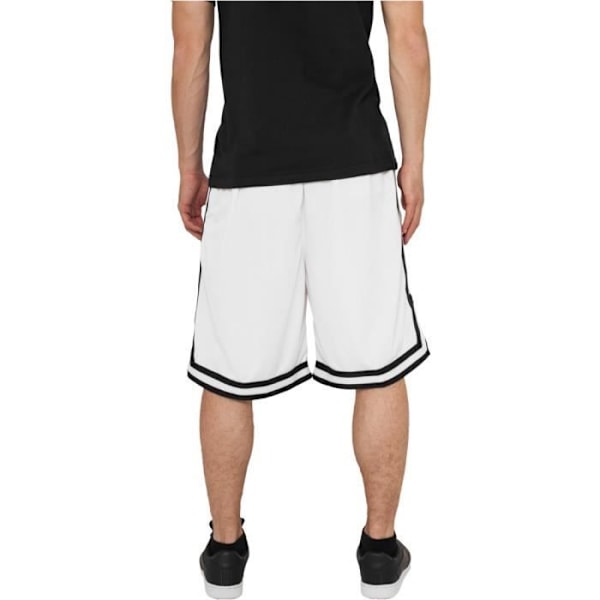 Urban Classics - MESH Shorts valkoinen / musta - 3XL - XXXL