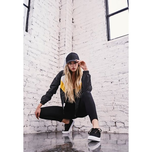 Parka dam - Urban Classics - Trikolor - Vindjacka - Mesh-foder - Långa ärmar marinblå/vit/röd M