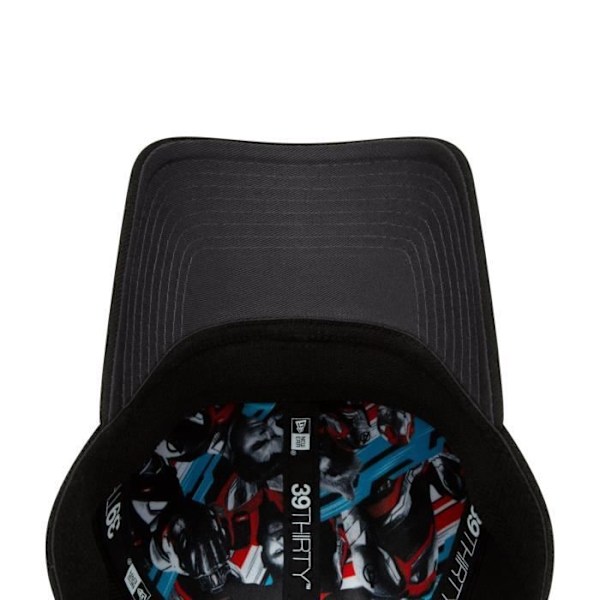 Casquette New Era 39Thirty Stretch - SHADOW TECH MLS Inter Miami - Mand - Sort Svart M/L