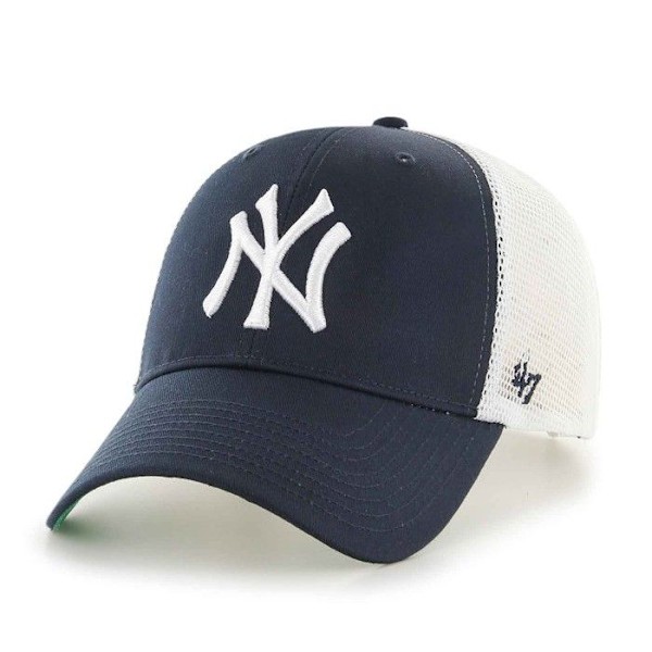 47 Brand MLB New York Yankees Branson Lasten Lippis B-BRANS17CTP-NY-KID, pojalle, Tummansininen, lippikset Blå