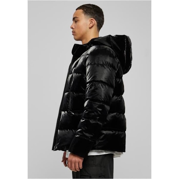 Doudoune - Urban Classics - Shark Skin - Sort - Mand - Tykk polstring Svart XL