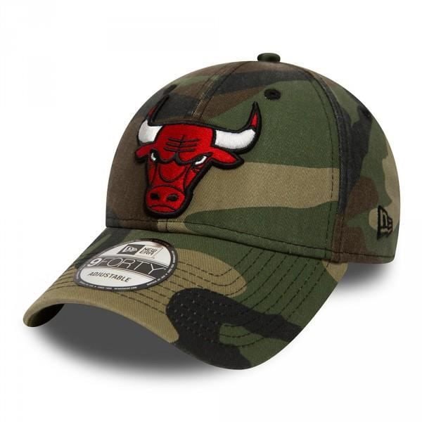 Casquette NBA Chicago Bulls New Era Camo 9forty bleached sort