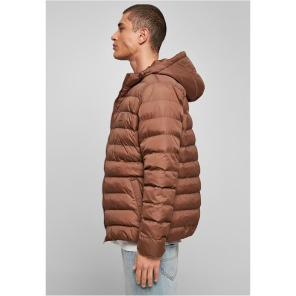 Doudoune - Urban Classics - Basic Bubble - Ruskea - Koko L - Miesten talvitakki kastanj S