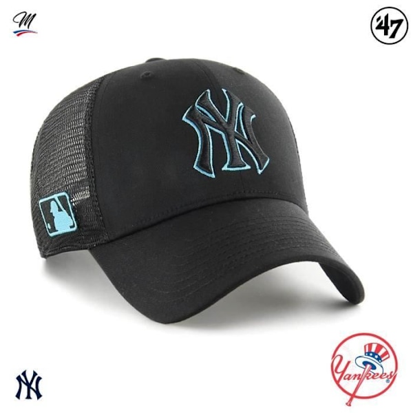 Casquette MLB New York Yankees 'Branson MVP' - B-BRSRS17CTP-BK - Herr - Svart - Polyester - Sportkläder Svart