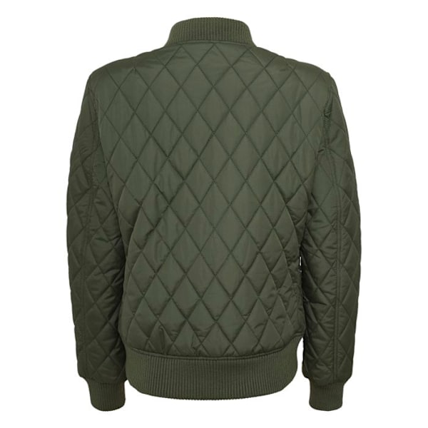 Naisten parka Urban Classic timanttikangas nylon oliv XS