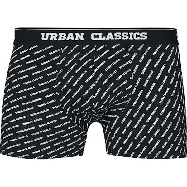 Boxerit - URBAN CLASSICS - 3 kappaletta - Valkoinen, Musta, Harmaa - Puuvilla 95% - Elastaania 5% vit/svart/grå S
