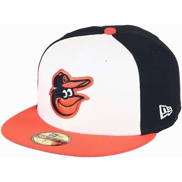 New Era Baltimore Orioles MLB AC Performance Vit 59Fifty Basecap Svart 57 cm