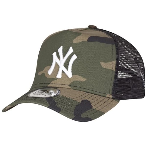 Casquette Trucker - New Era - New York Yankees - træcamouflage - One size - Urban stil trä camo