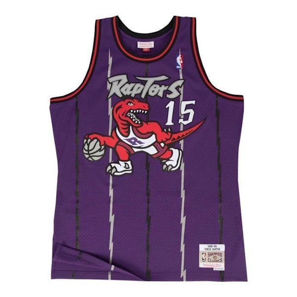 Baskettrøje - Mitchell & Ness - Toronto Raptors - Størrelse XL - Farve Lilla - Uden Ærmer Lila XL