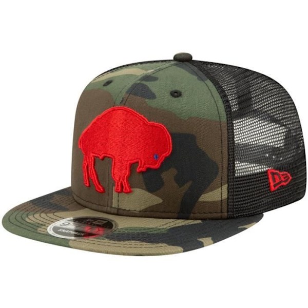 Throwback Buffalo Bills Mesh 9Fifty Snapback Keps träcamo