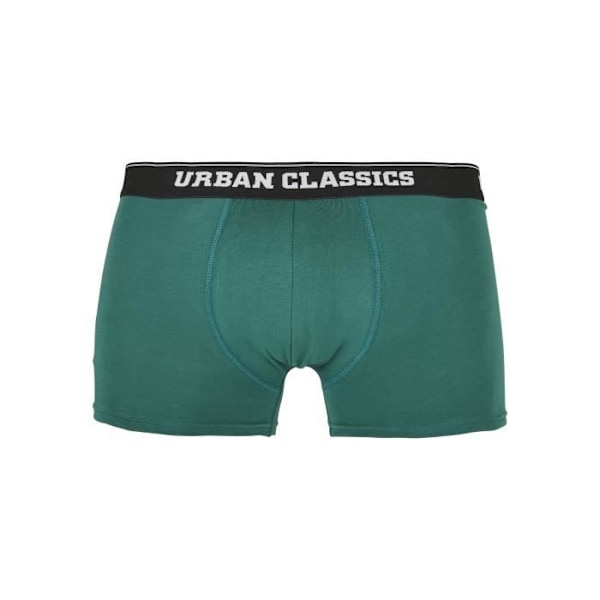 3 kpl Urban Classics orgaanisia bokseria - musta/vihreä - XXL Svart/grön S