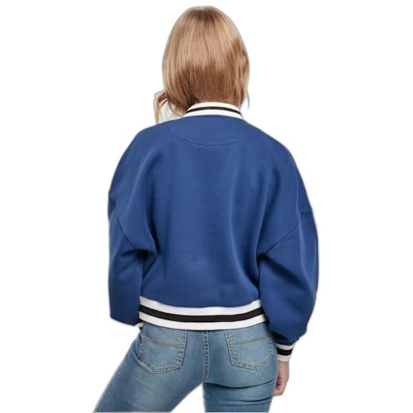 Blouson oversize dame Urban Classics College - blå - L