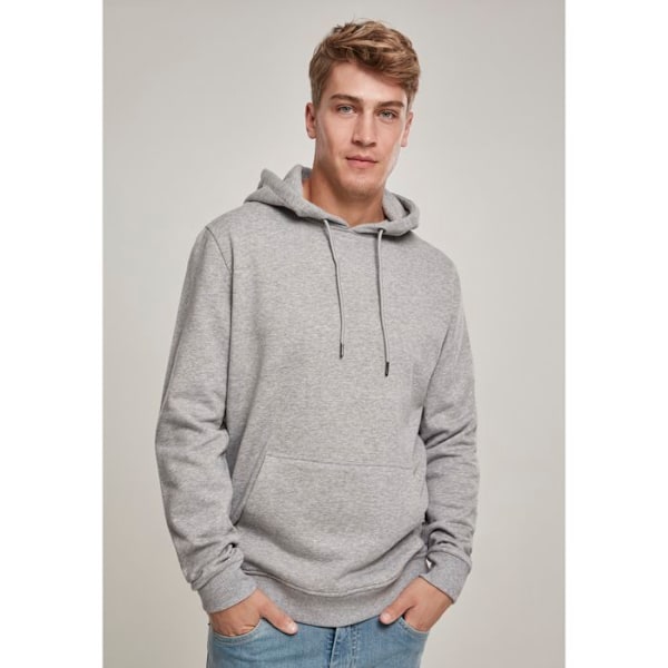 Huppari - Urban Classic - Terry basic - Harmaa - Pitkät hihat - Unisex grå jag