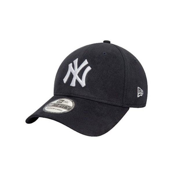 Casquette män Stängd Suedine New york - M/L Svart M/L