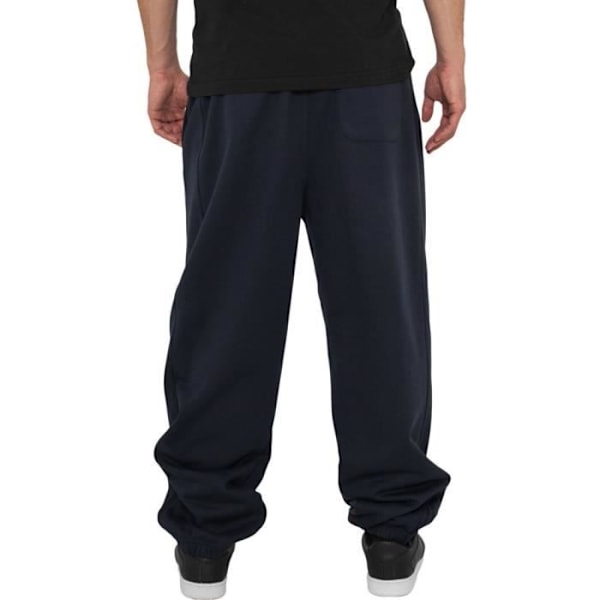 Joggingbyxor - Urban Classics - Mörkblå - 3XL - Urban Fit - Fickor med dragkedja Blå M