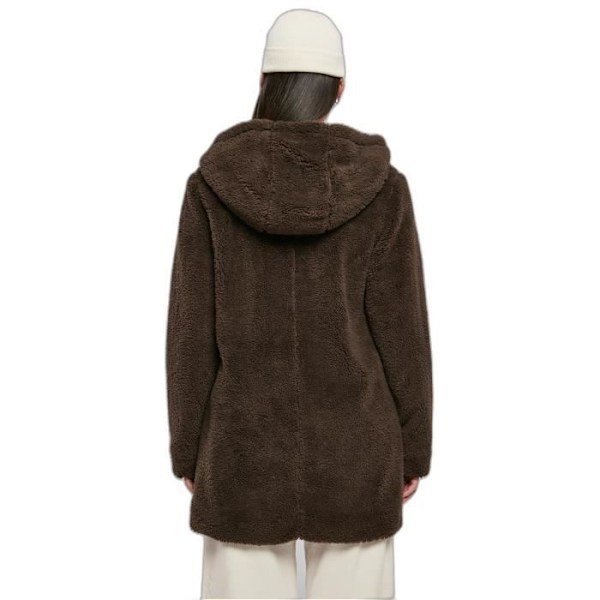 Sherpa Takki Naisille Urban Classics - Ruskea - S - Pitkät Hihat - Ei Hengittävä - Ei Vesitiivis kastanj S