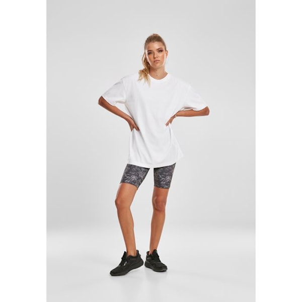 Lyhyt pyöräilyhame nainen - Urban Classics - Korkea vyötärö - Camo - Tiukka - Maksimaalinen mukavuus svart grå XS