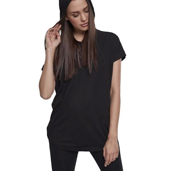 Huppari - Urban Classic - Perus - Musta - Pitkät hihat - Huppukaulus sort M