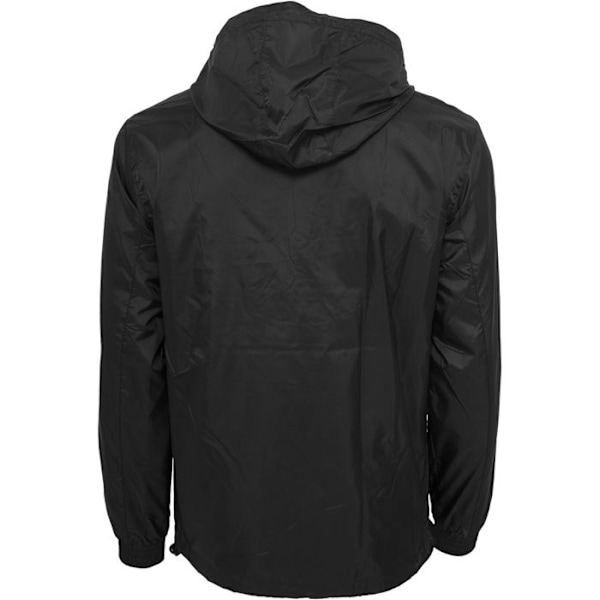 Vindjakke - Urban Classic - Basispullover - Sort - 100% Polyester - Lynlås på brystet svart jag