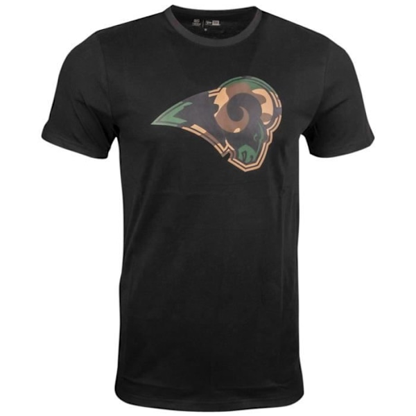 T-shirt New Era Football Fan - NFL-lag svart / trä camo - Los Angeles Rams - Man - Korta ärmar Los Angeles Rams jag