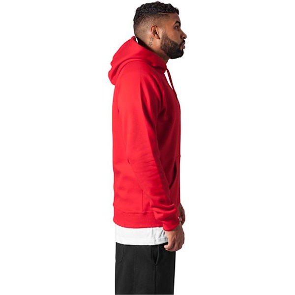 Huppari - URBAN CLASSICS - Isot koot - Punainen - Pitkät hihat - Unisex Röd XXXXXL