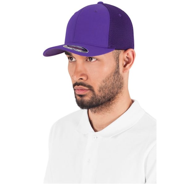 Cap - Flexfit - Tactel - Komfortabel - Unisex - Forår/Sommer lila S / M