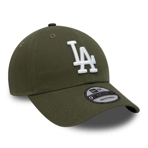 Casquette - NEW ERA - 9Twenty - Los Angeles Dodgers - 100% bomull - Färg oliv oliv