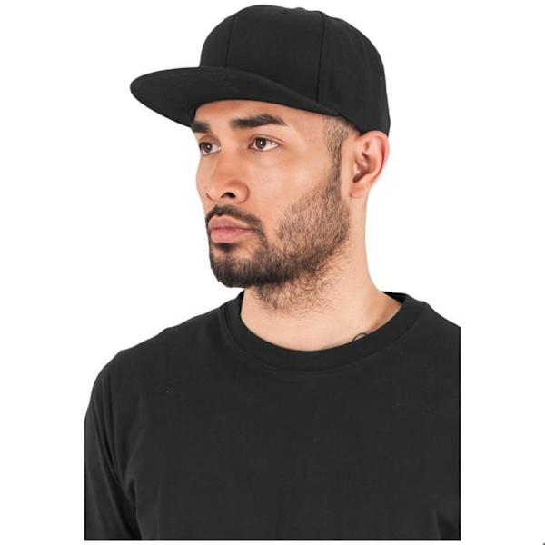 Snapback-kasket - Urban Classics - Klassisk - Sort - 80% akryl - Optimal komfort svart Unik storlek