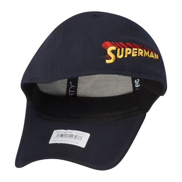 New Era 39Thirty Stretch Cap - SUPERMAN marinblå Marin M/L
